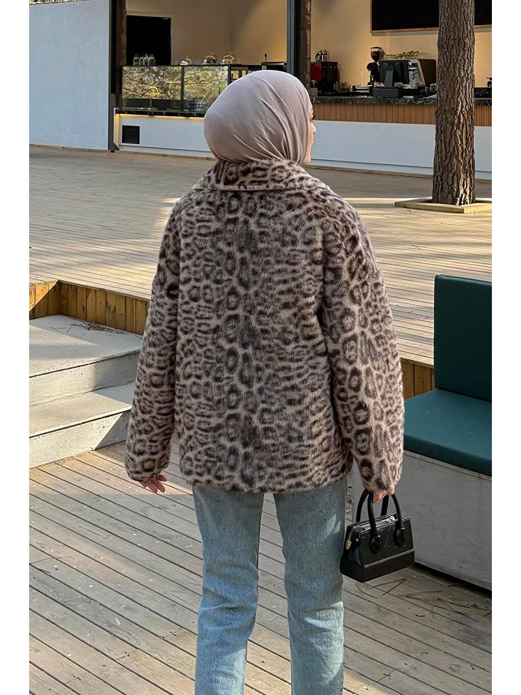 Kahverengi Leopar Desen Mont Soft Kahve-1