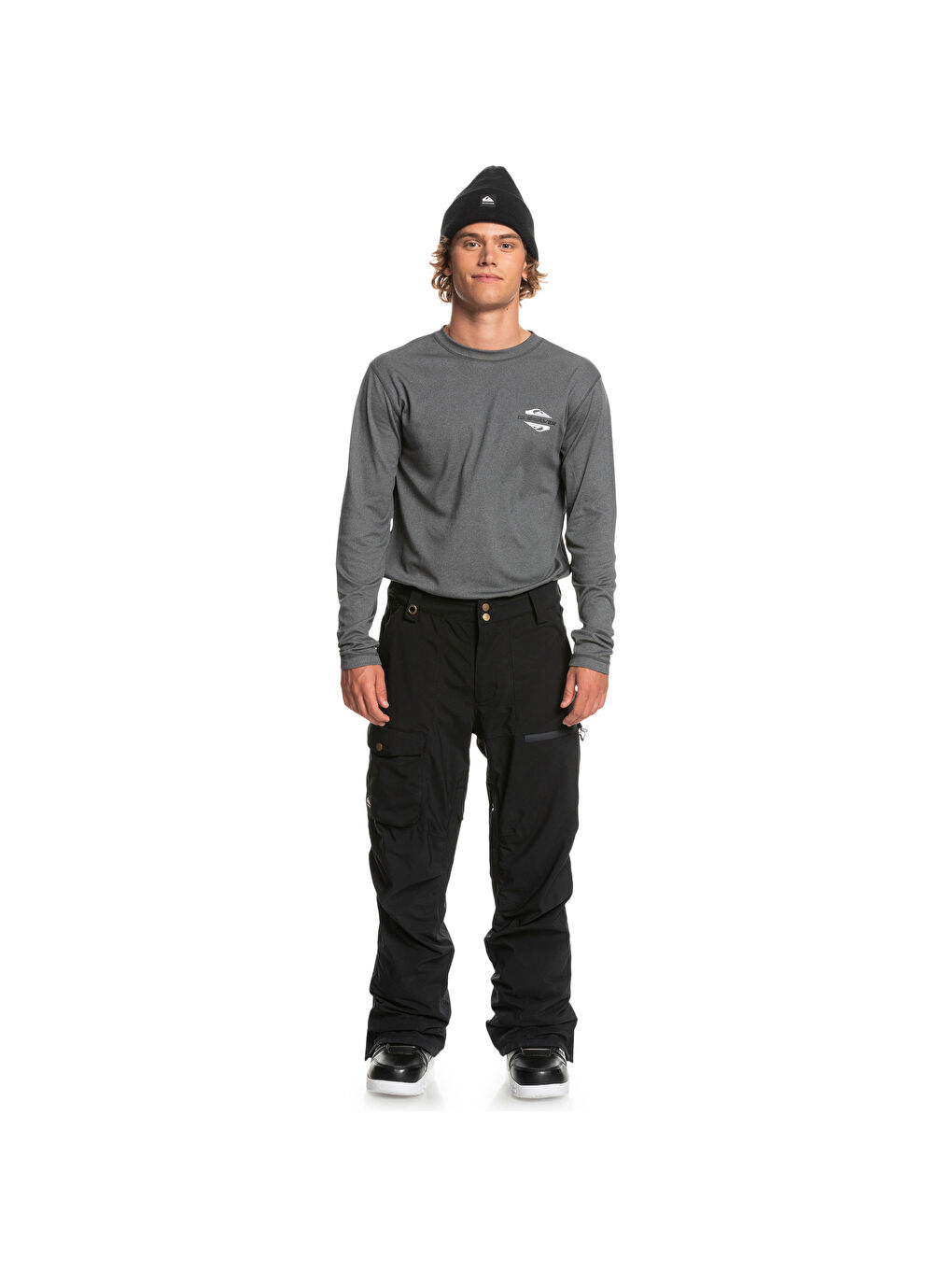 Utility Pt Erkek Siyah Snowboard Pantolonu-1