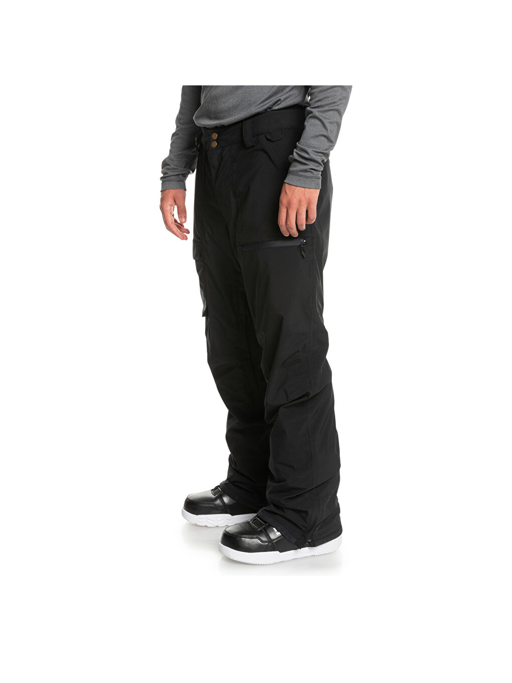 Utility Pt Erkek Siyah Snowboard Pantolonu-3