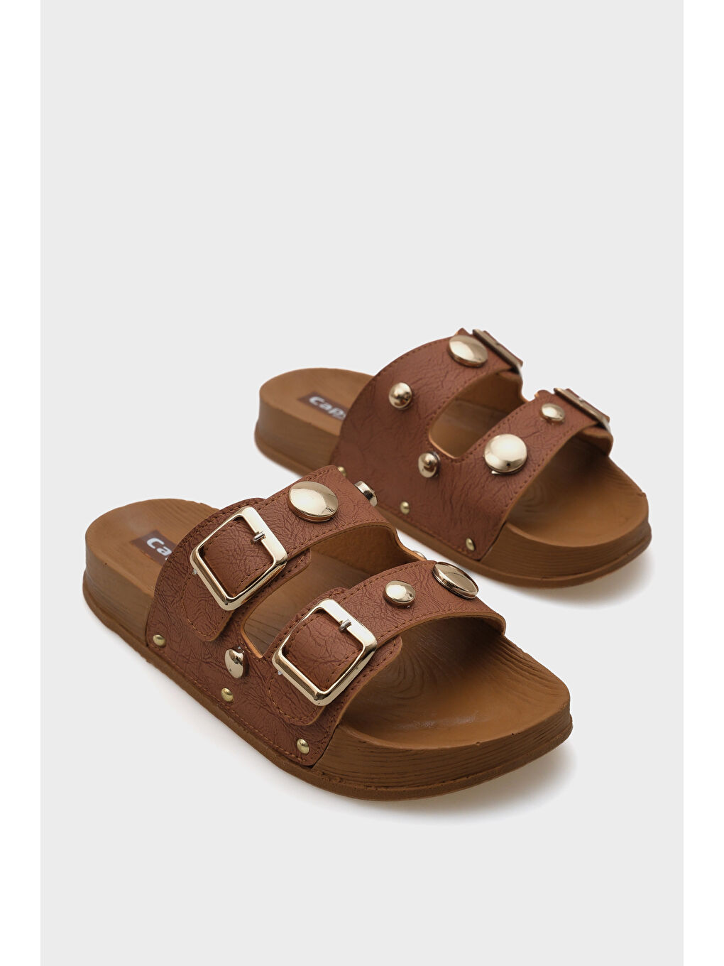 Kahverengi Calla Kadın Terlik