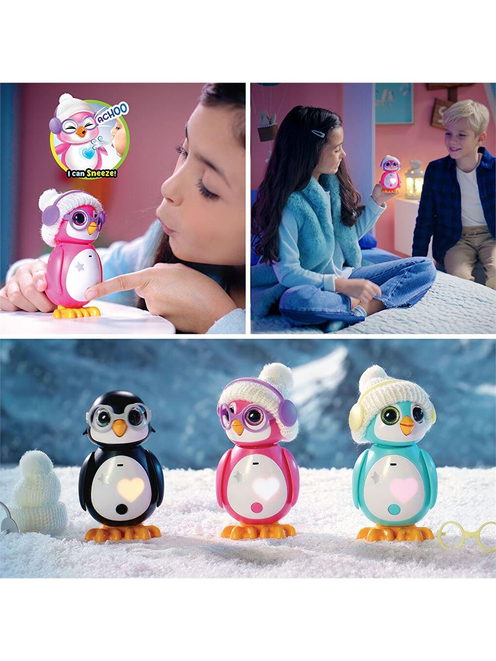 Silverlit Pembe Rescue Mini Penguin - Pembe - 3