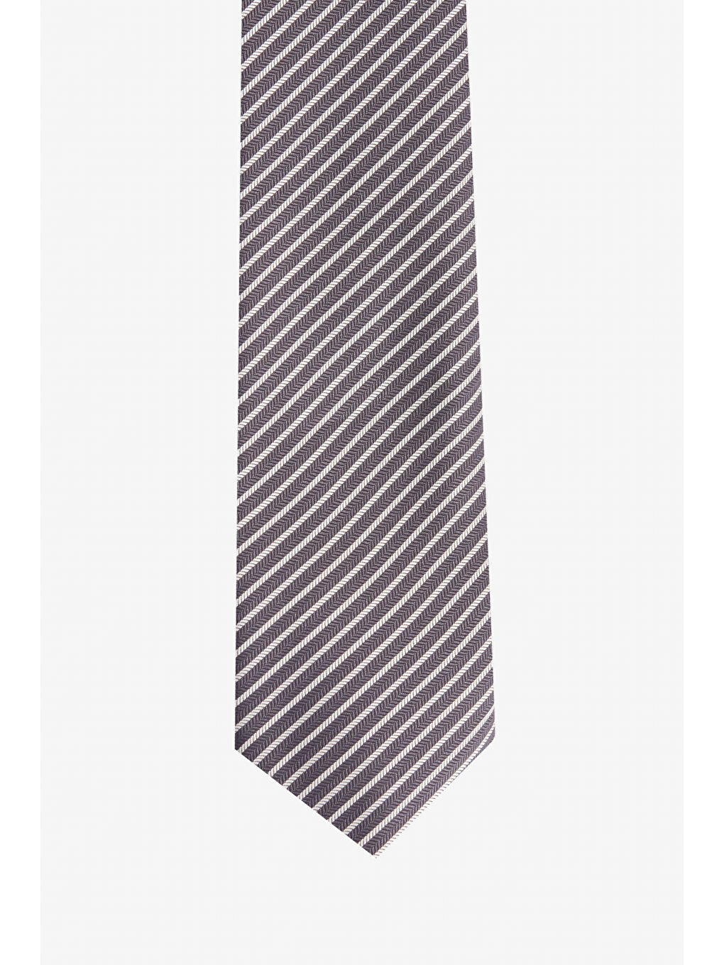 Erkek İndigo-Gri Desenli Kravat-1