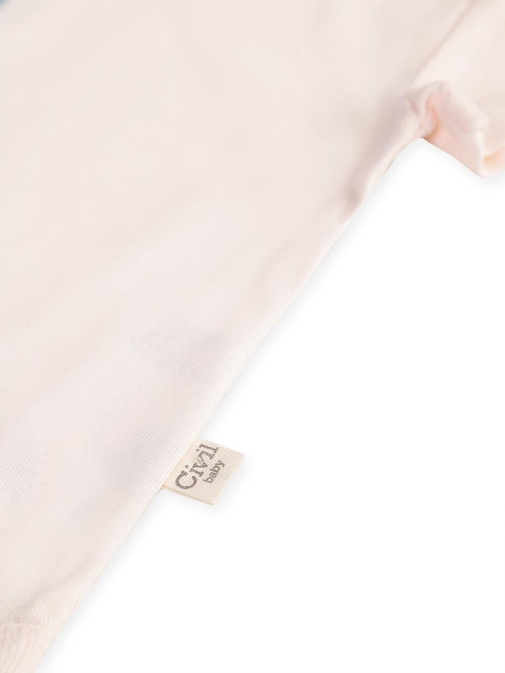 Pembe Baby Basıc 3 Lü 0-36 Ay Çıtçıtlı Badi - Pudra 1-3 Ay-8