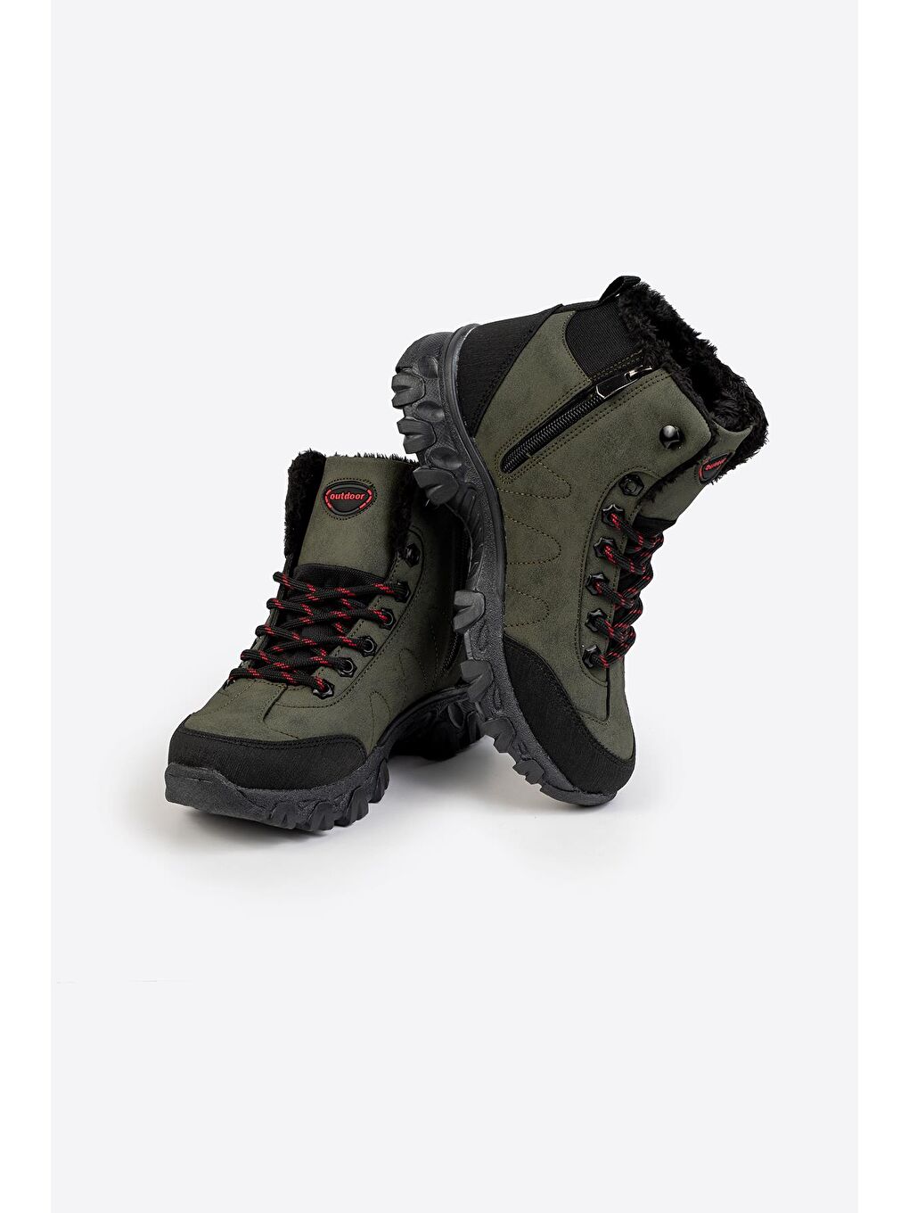 Haki NKT07-1 Kadın Outdoor Kışlık Bot-4