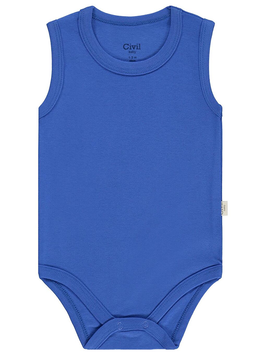 Mercan Baby Basıc 5 Li 0-36 Ay Çıtçıtlı Badi - Kırmızı 1-3 Ay-6