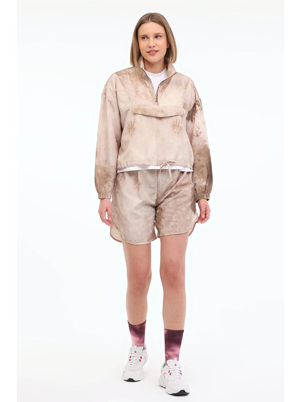 WL BATIR 8QU-04-102 5FX Haki Kadın Yağmurluk-2