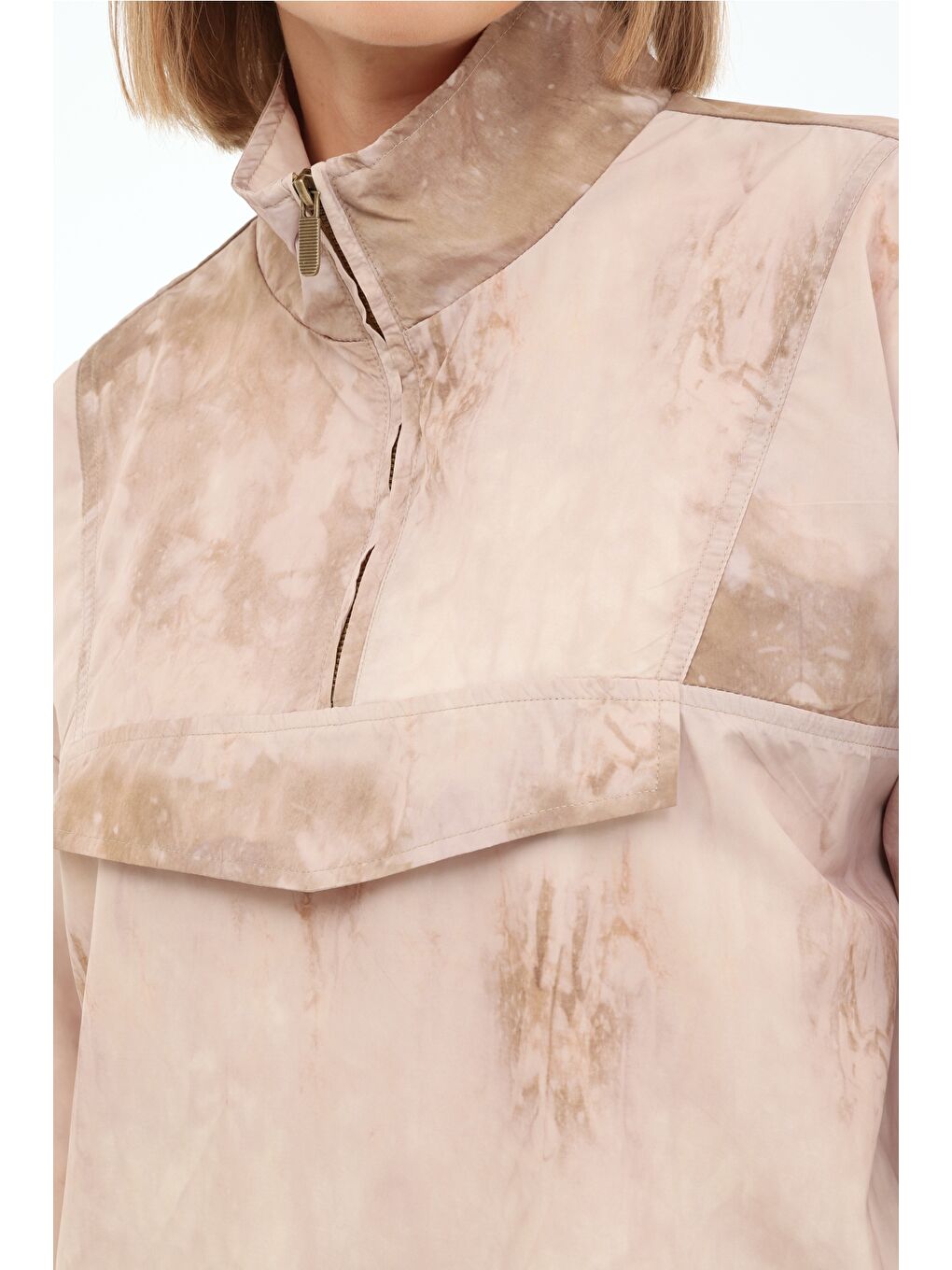 WL BATIR 8QU-04-102 5FX Haki Kadın Yağmurluk-3