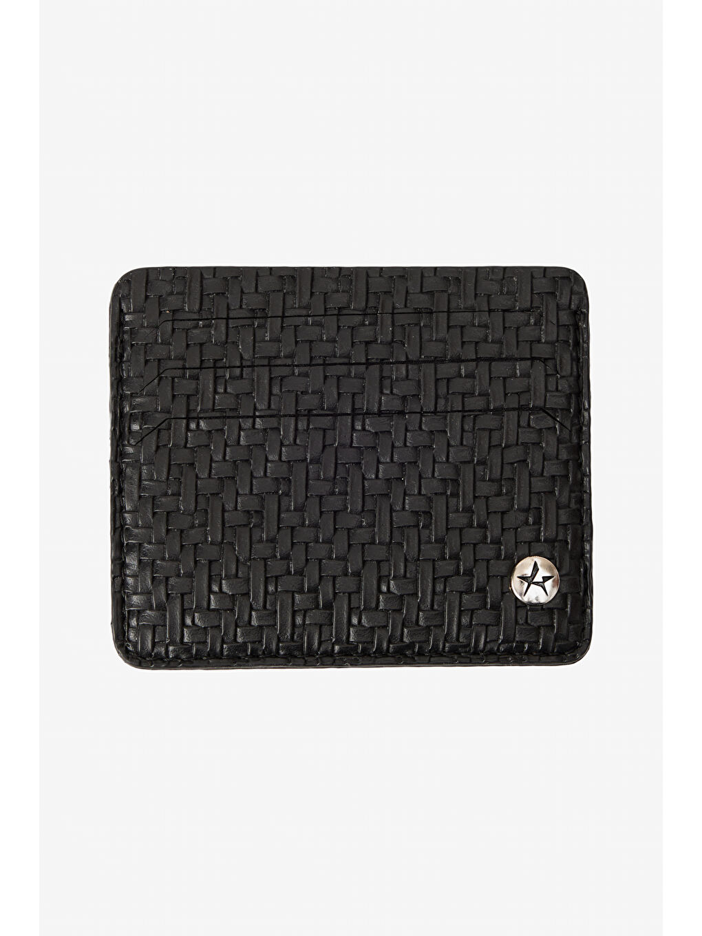 Erkek Siyah Kemer - Kartlık Aksesuar Set-4