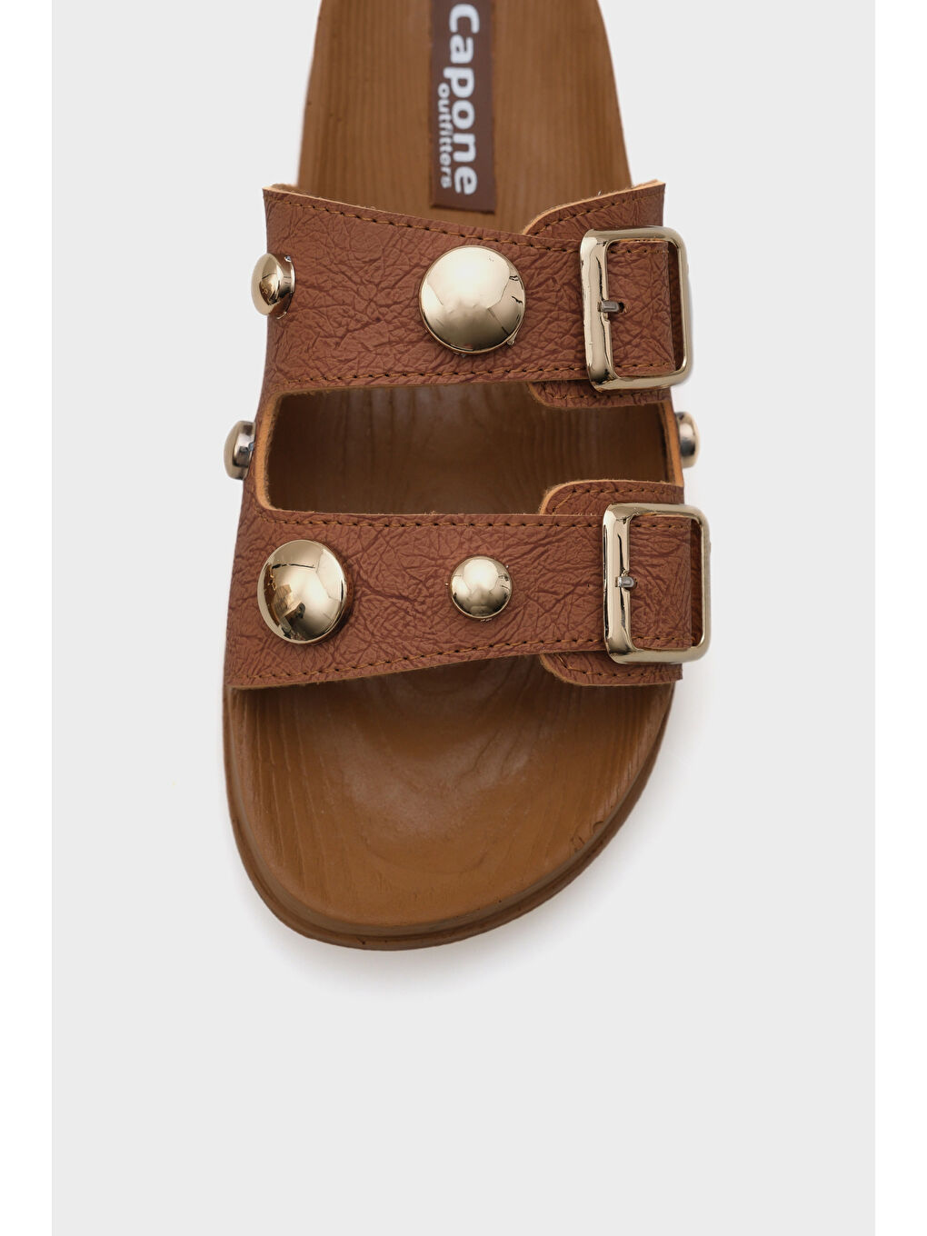 Kahverengi Calla Kadın Terlik-3