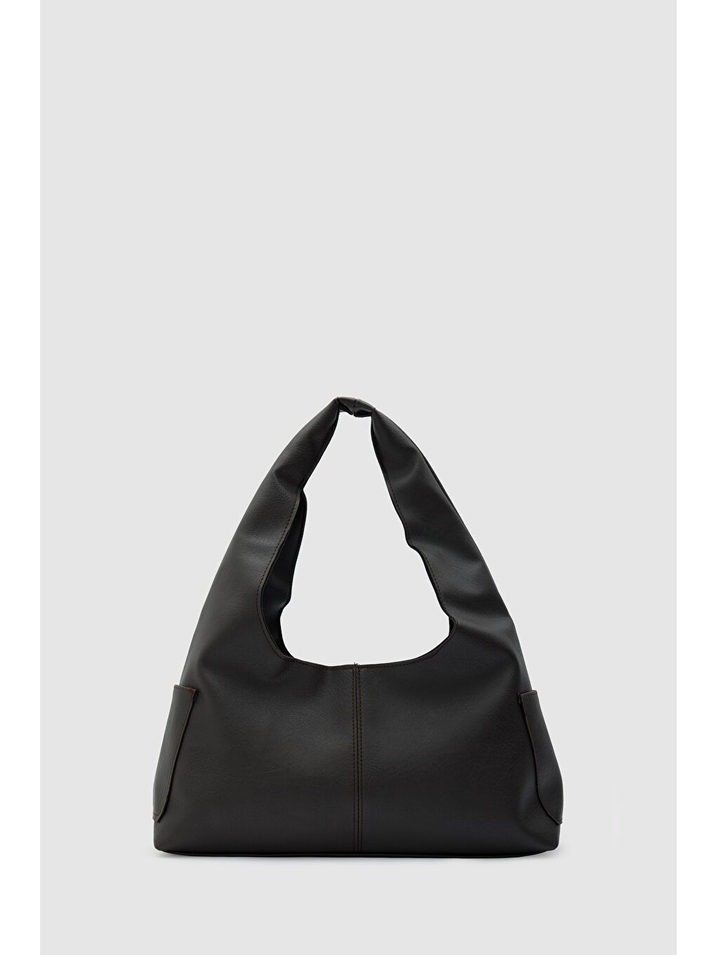 Kahverengi Omnia Salaş Omuz Çantası Kahve-1