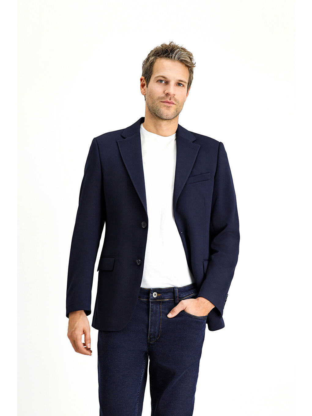 Lacivert Klasik Ceket-3