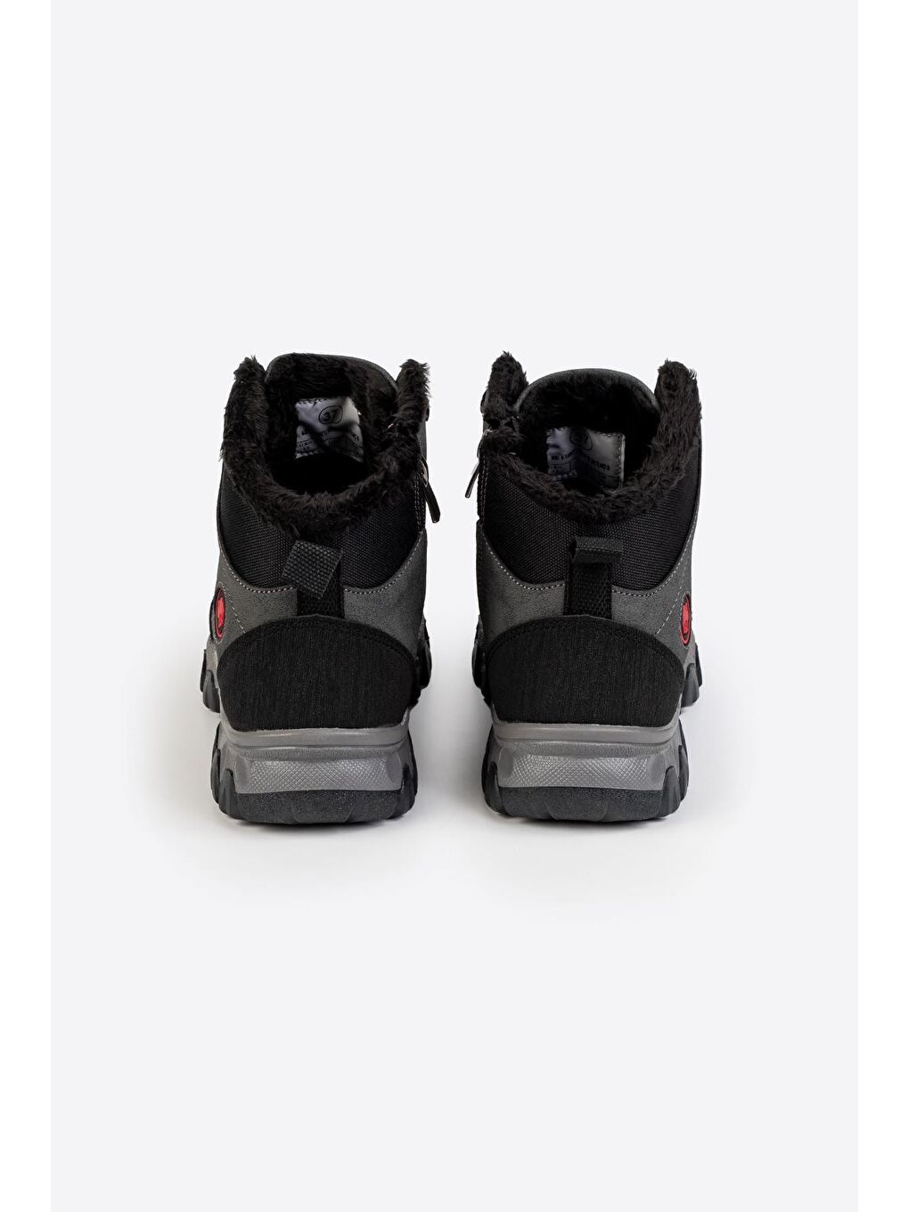 Gri NKT07-1 Kadın Outdoor Kışlık Bot-2