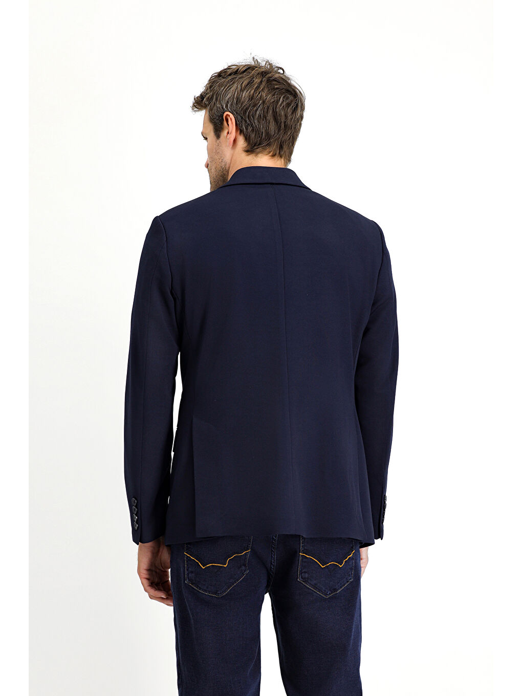 Lacivert Klasik Ceket-4