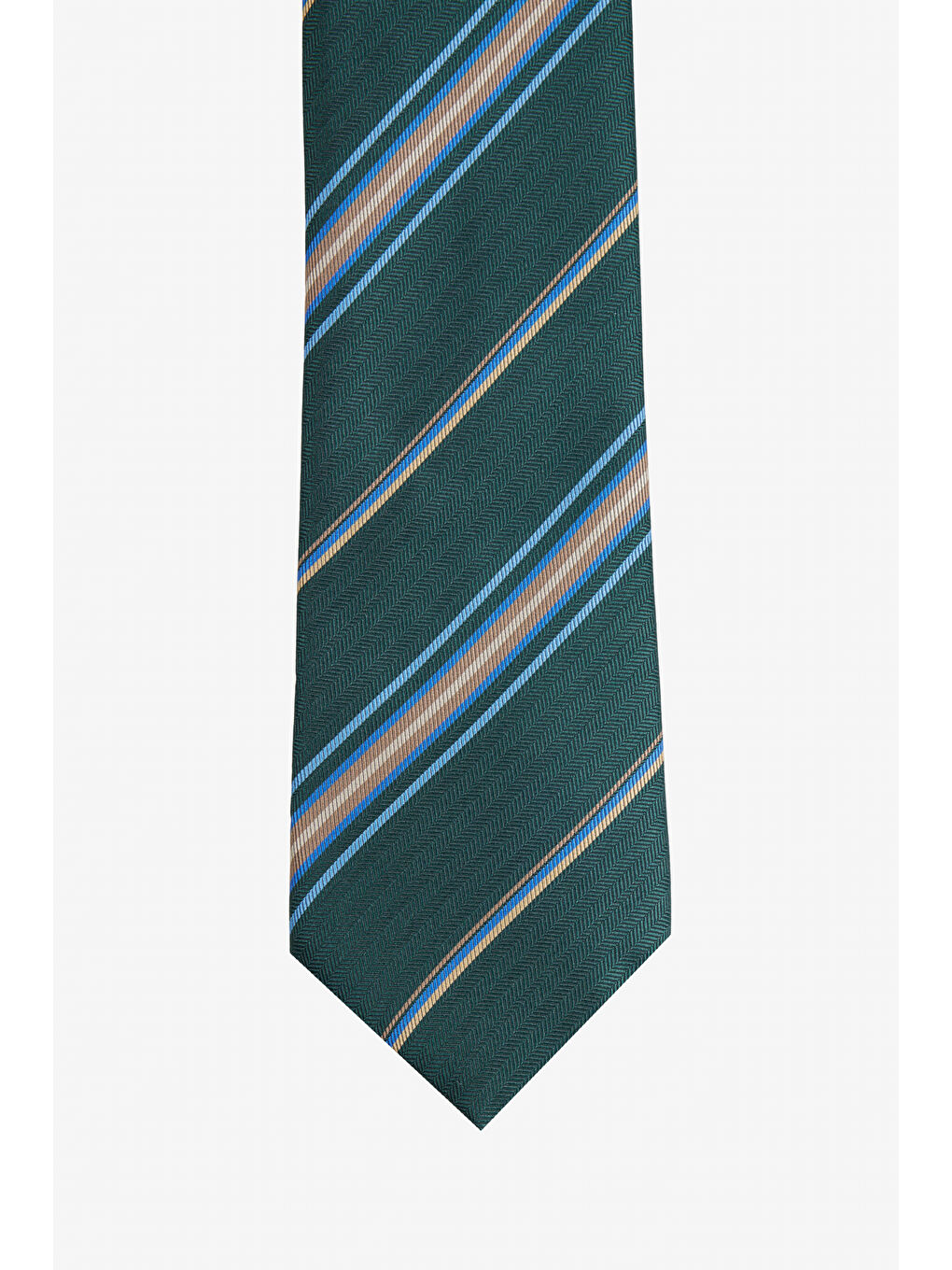 Erkek Antrasit-Mavi Desenli Kravat-1