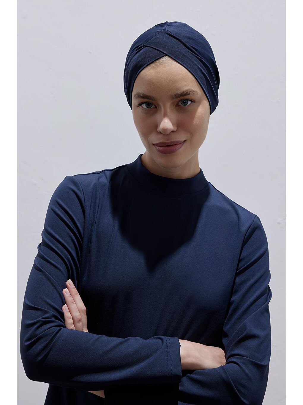 Çapraz Yüzücü 25 Bone Lacivert