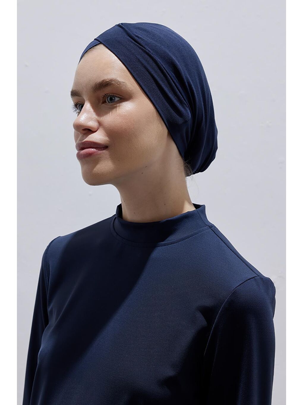 Çapraz Yüzücü 25 Bone Lacivert-5