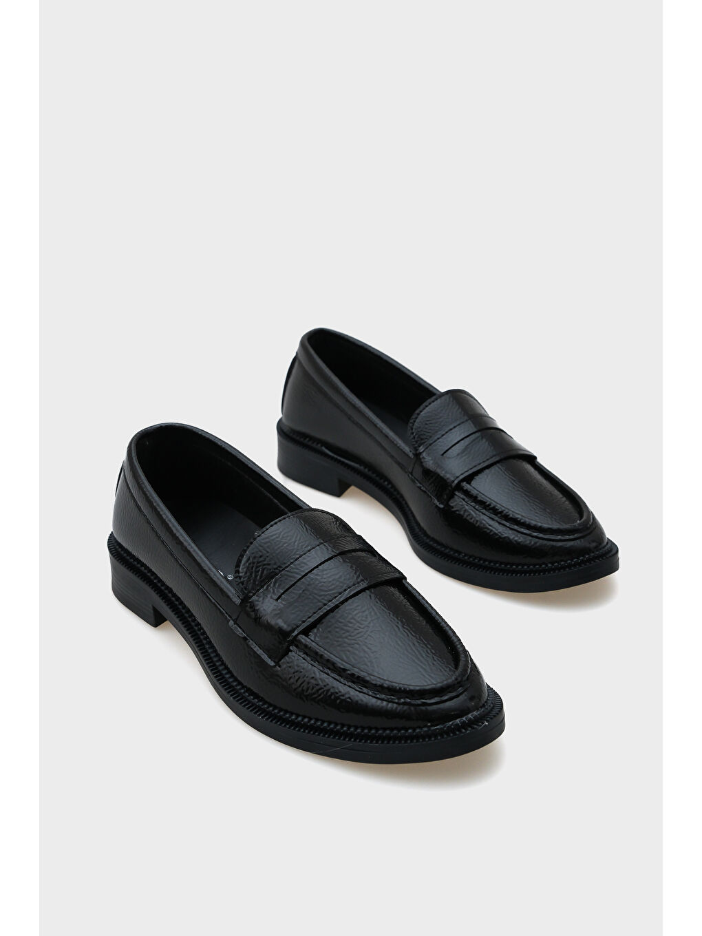 Siyah Catherine Kadın Loafer-1