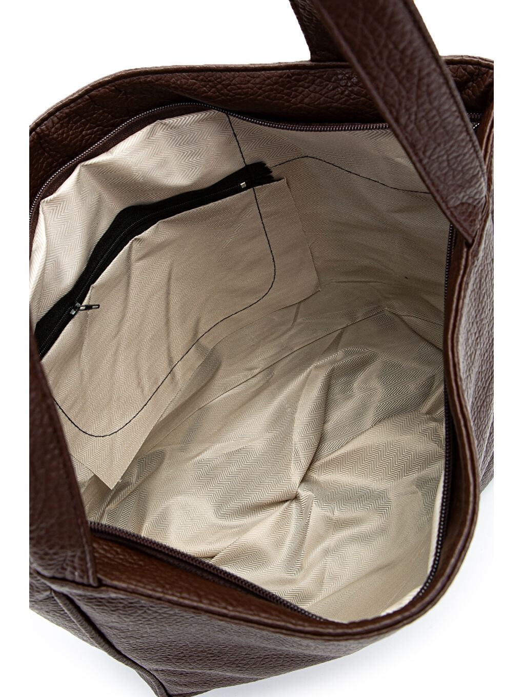 Kahverengi Darenn Kadın Shopper Çanta-3