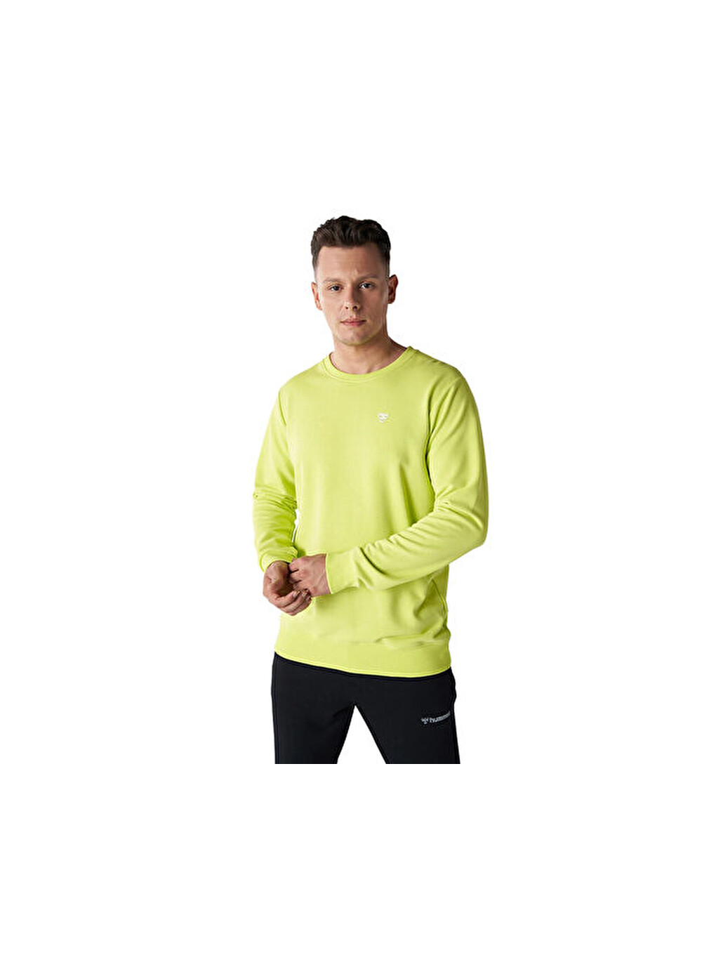 Hmlt-ıc Ico Sweatshırt Erkek Günlük Sweatshirts 921835-6102 Sarı-4