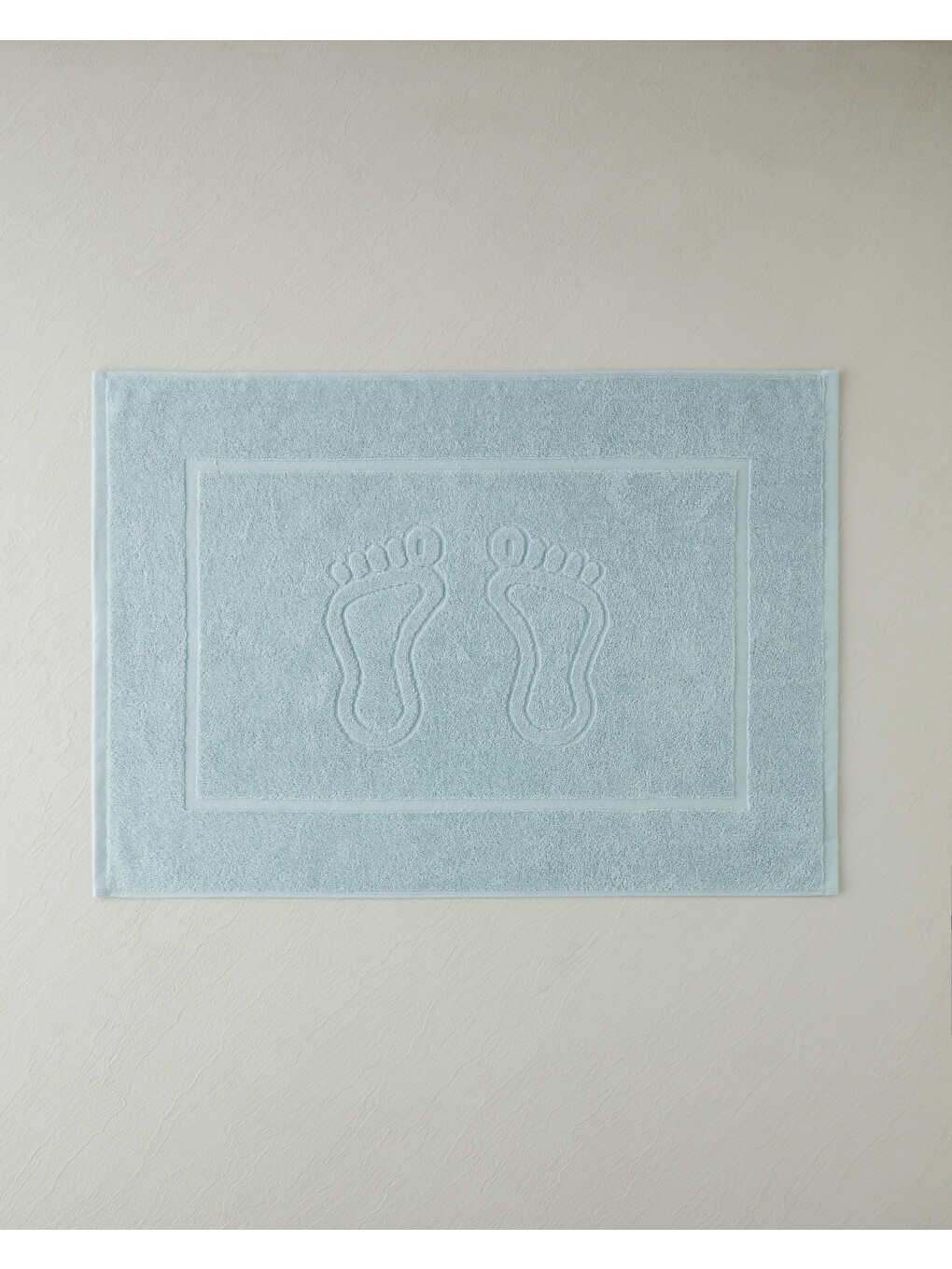 Yeşil Soft Step Pamuk Ayak Havlusu 50x70 Cm Mint