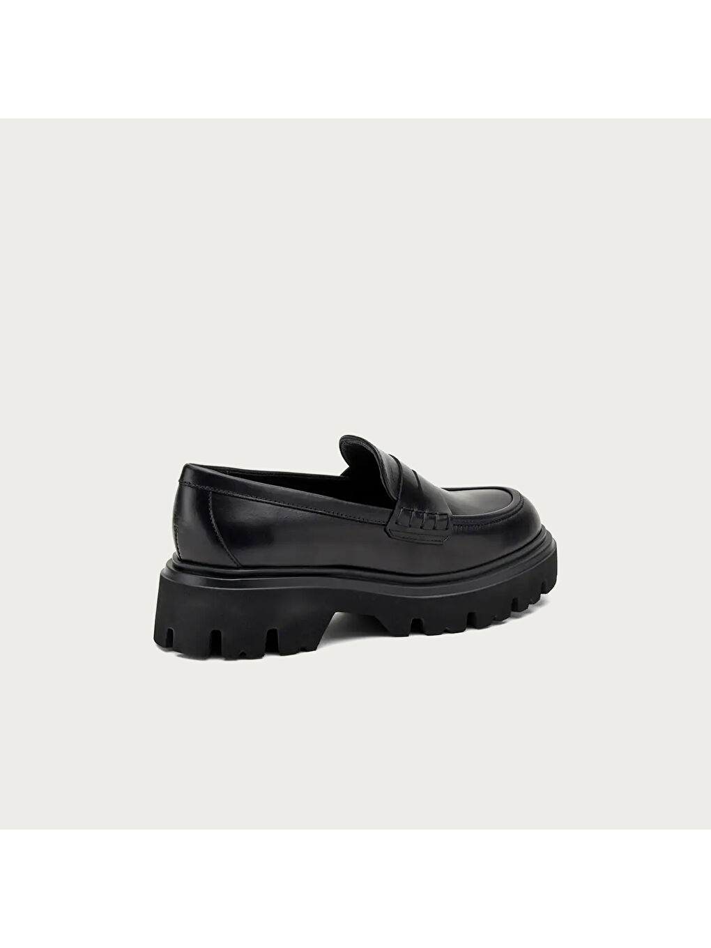 Siyah Kadın Klasik Ayakkabı 85L1 SETA Chunky Maccossin Nero-2