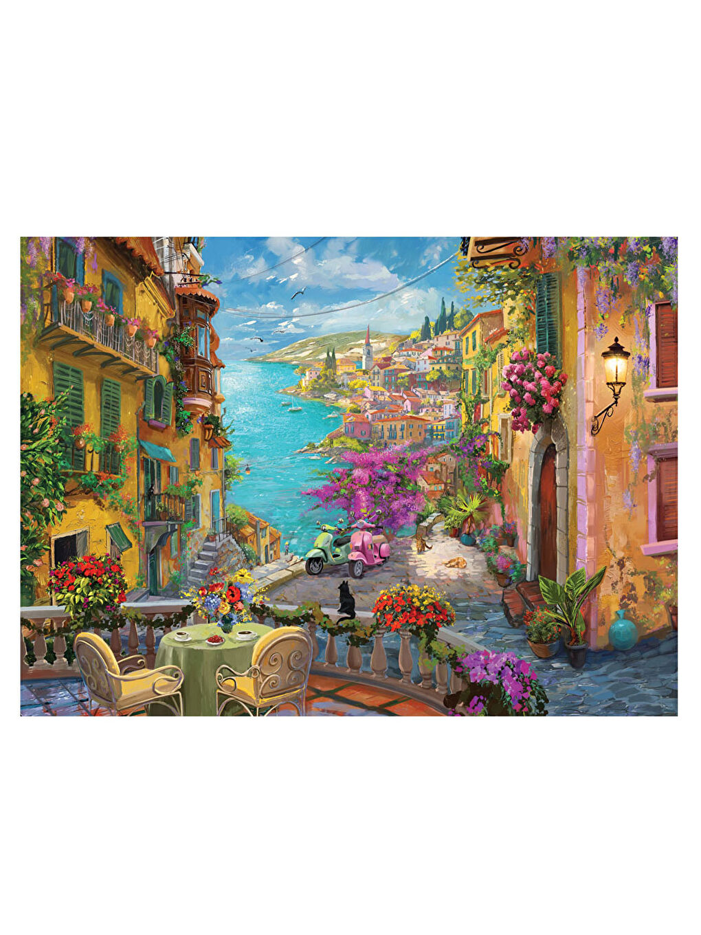 Puzzle 4000 Parça Amalfi 5207-1