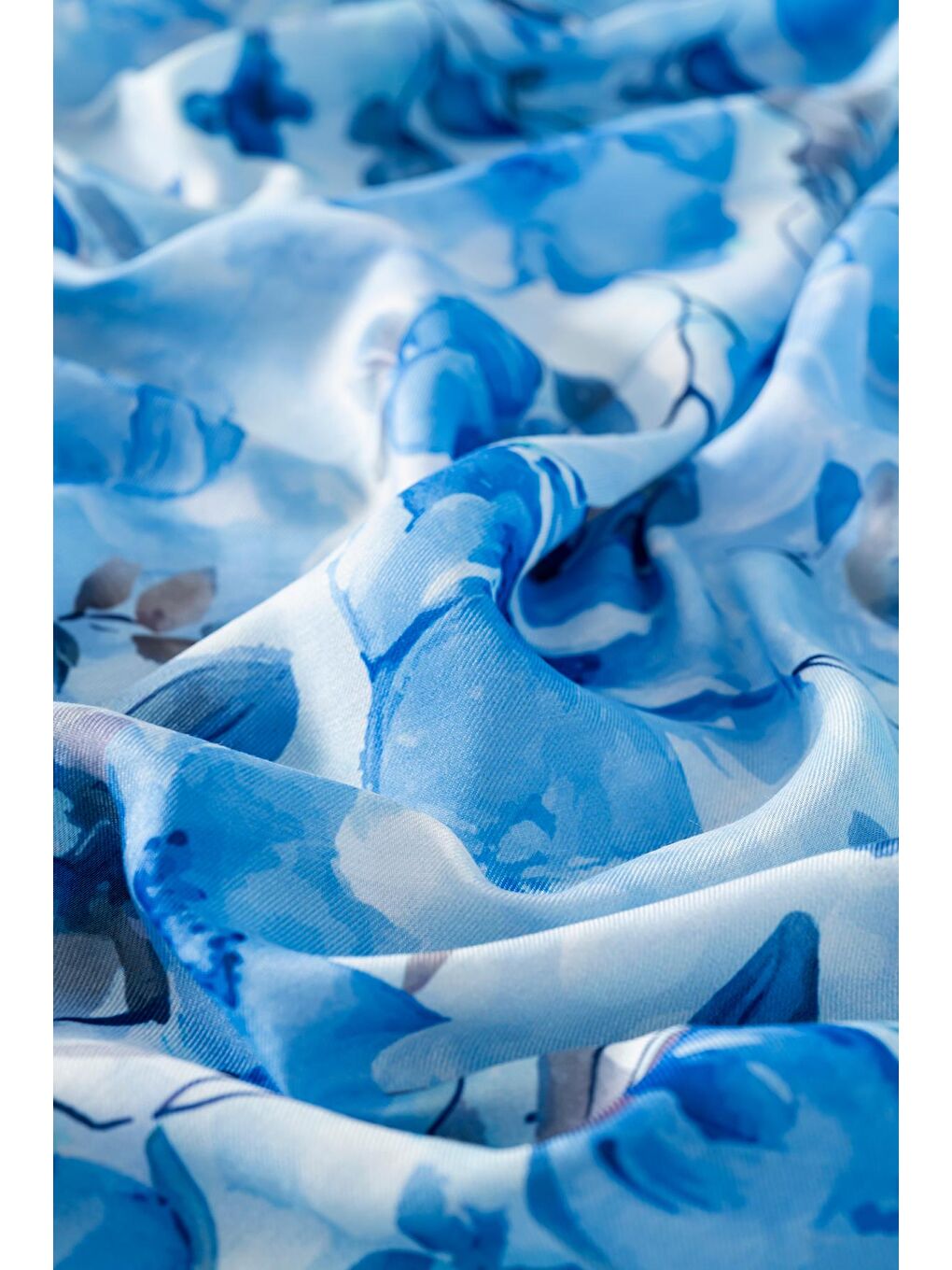 İndigo Kadın Çiçekli Pachira Soft Şal-2