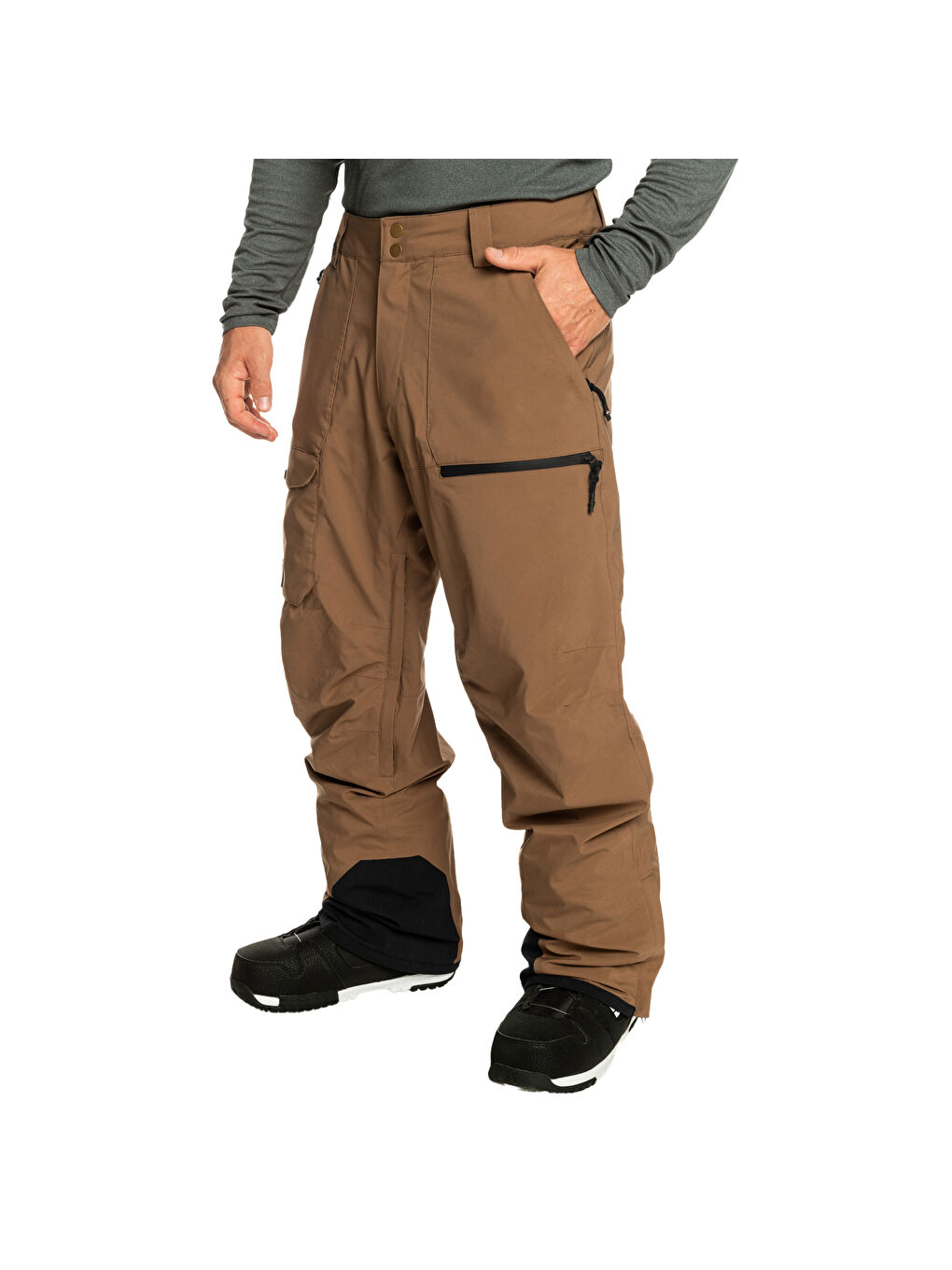 Utility Pt Erkek Kahverengi Snowboard Pantolonu-1