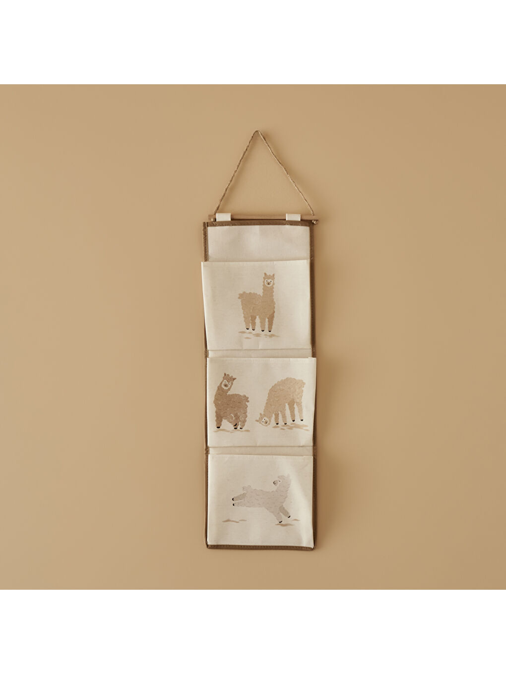 Bella Maison Alpaca Askılı Organizer Bej (20x60 cm)