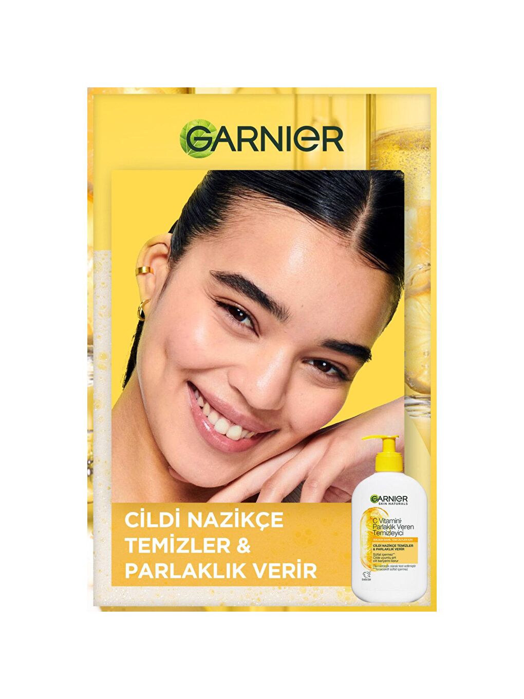 GARNIER Şeffaf C Vitamini Parlaklık Veren Temizleyici 250 ml - 2