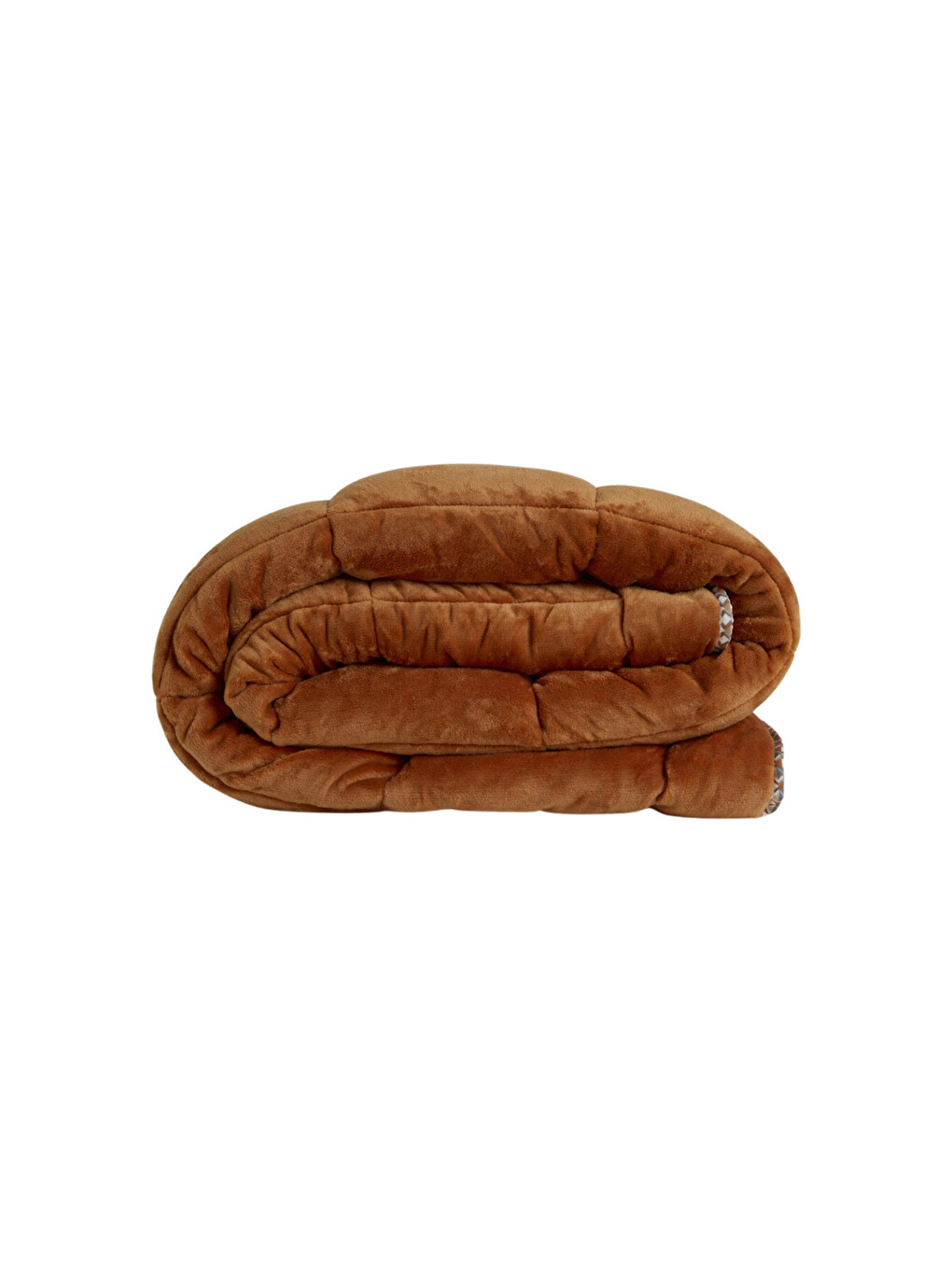 Turuncu Çift Kişilik Çift Taraflı Welsoft Comforter Yorgan Seti Orange 195x215 cm - Dormio Soft Trigo Serisi-5
