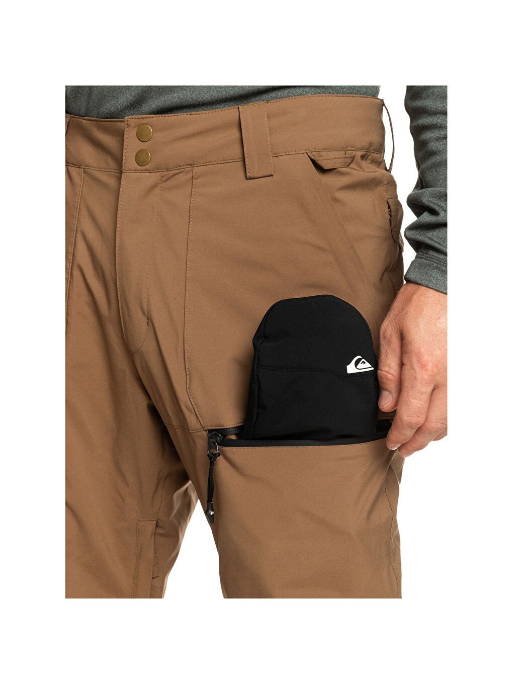 Utility Pt Erkek Kahverengi Snowboard Pantolonu-2