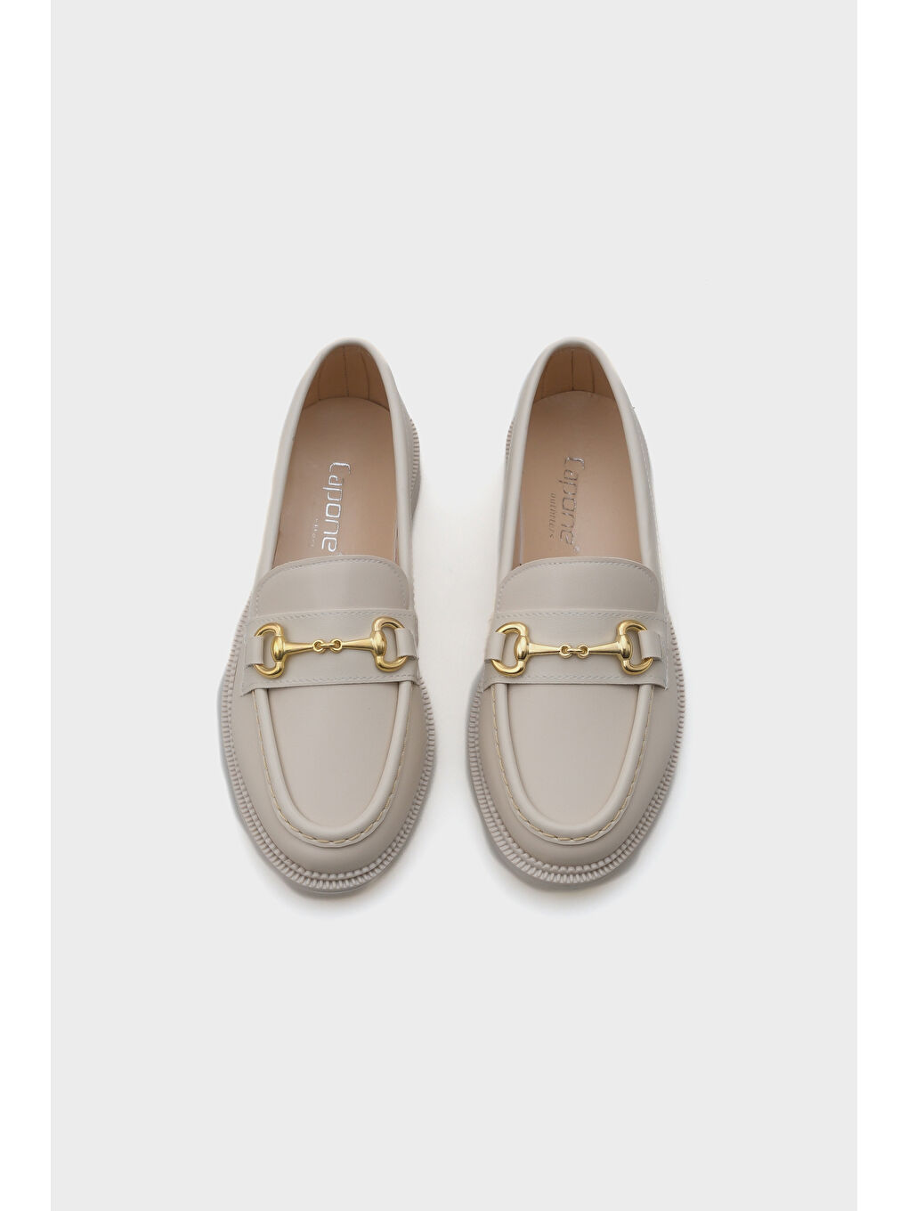 Bej Catie Kadın Loafer-5