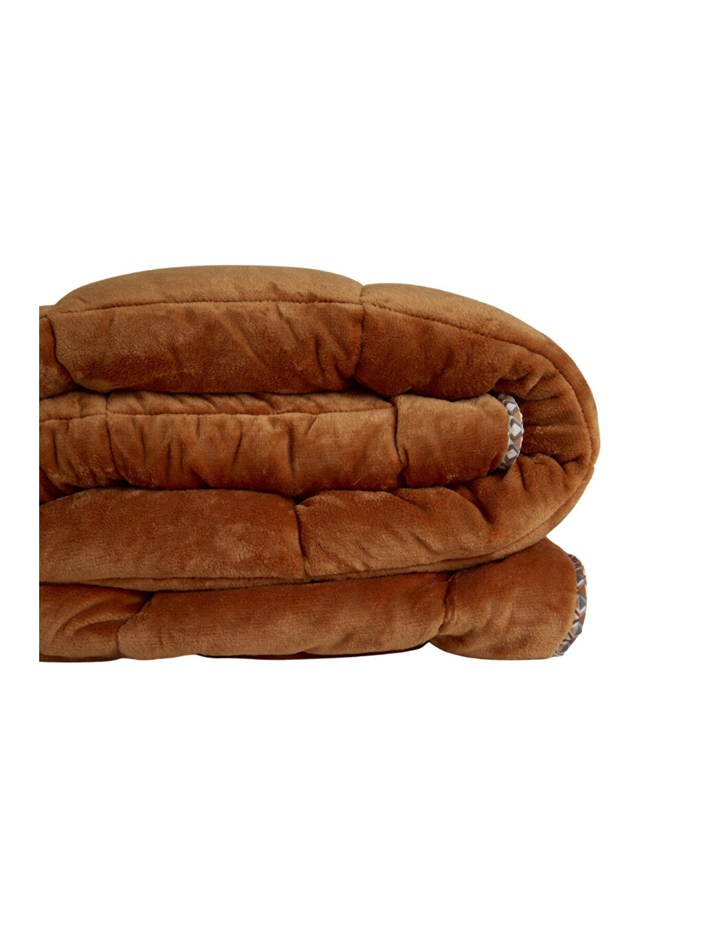 Turuncu Çift Kişilik Çift Taraflı Welsoft Comforter Yorgan Seti Orange 195x215 cm - Dormio Soft Trigo Serisi-6
