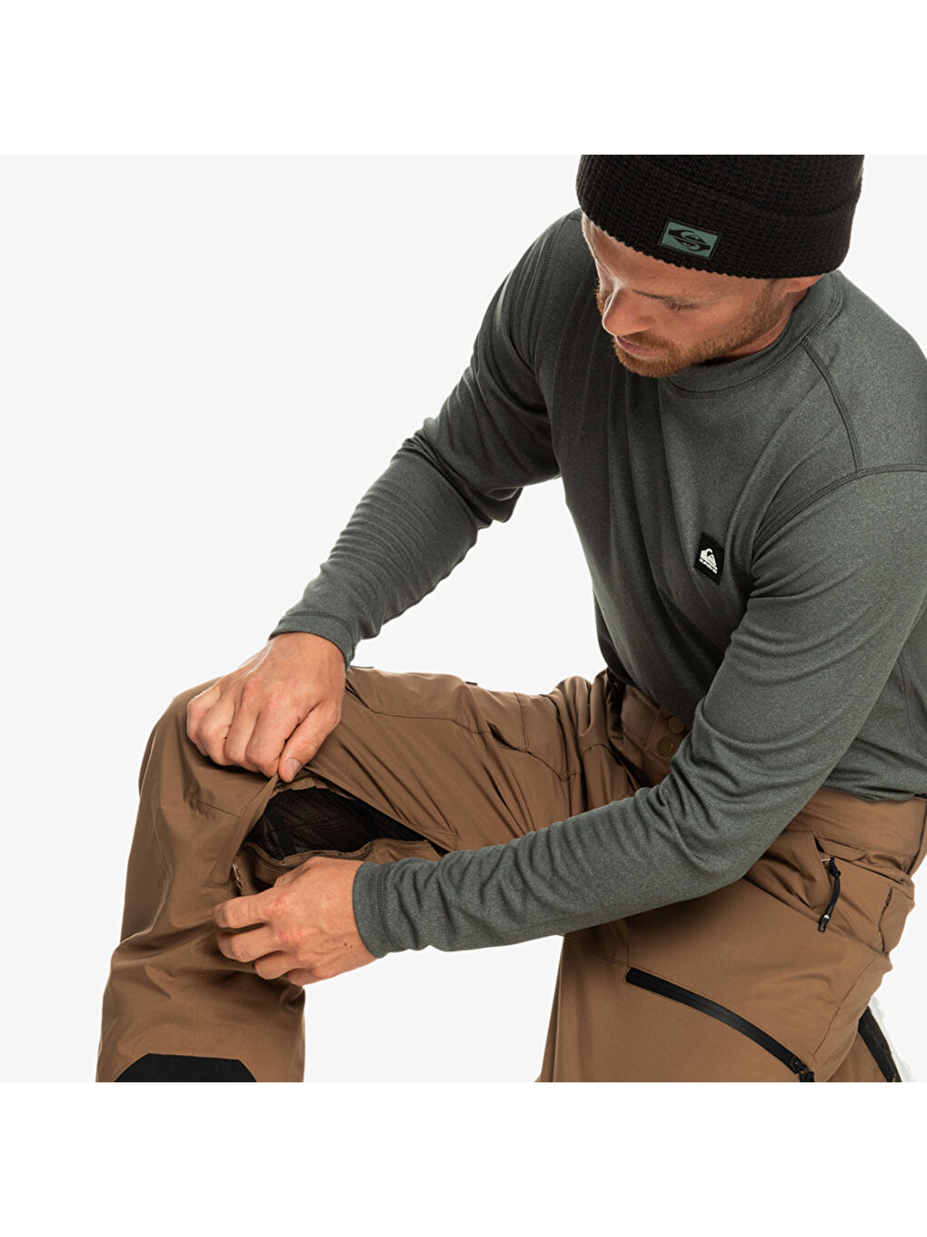 Utility Pt Erkek Kahverengi Snowboard Pantolonu-3