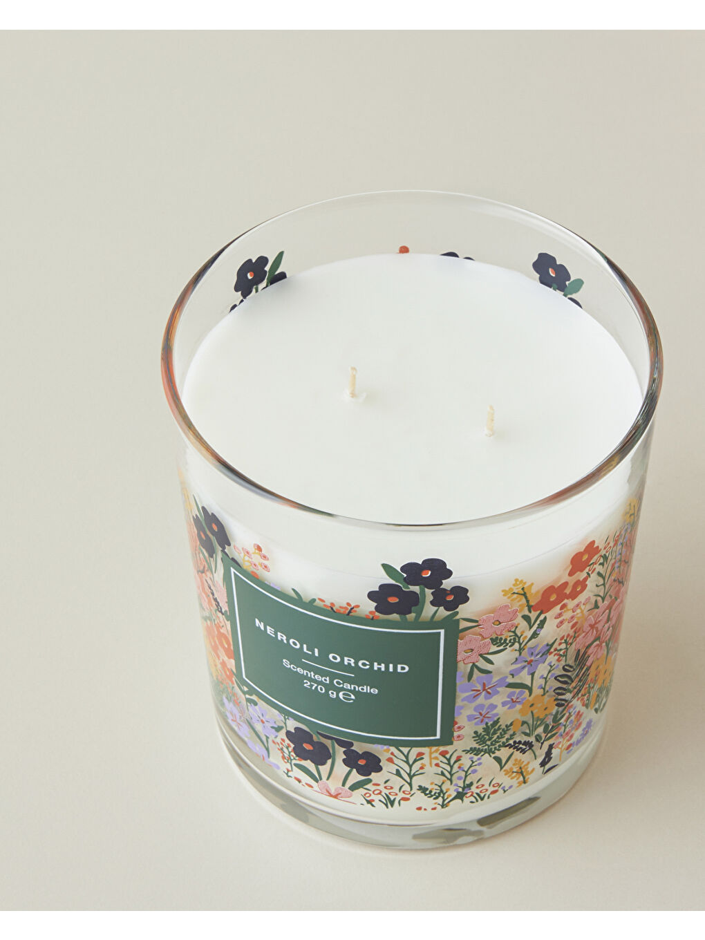 Renksiz Neroli Orchid Kokulu Mum 270 G Şeffaf-1