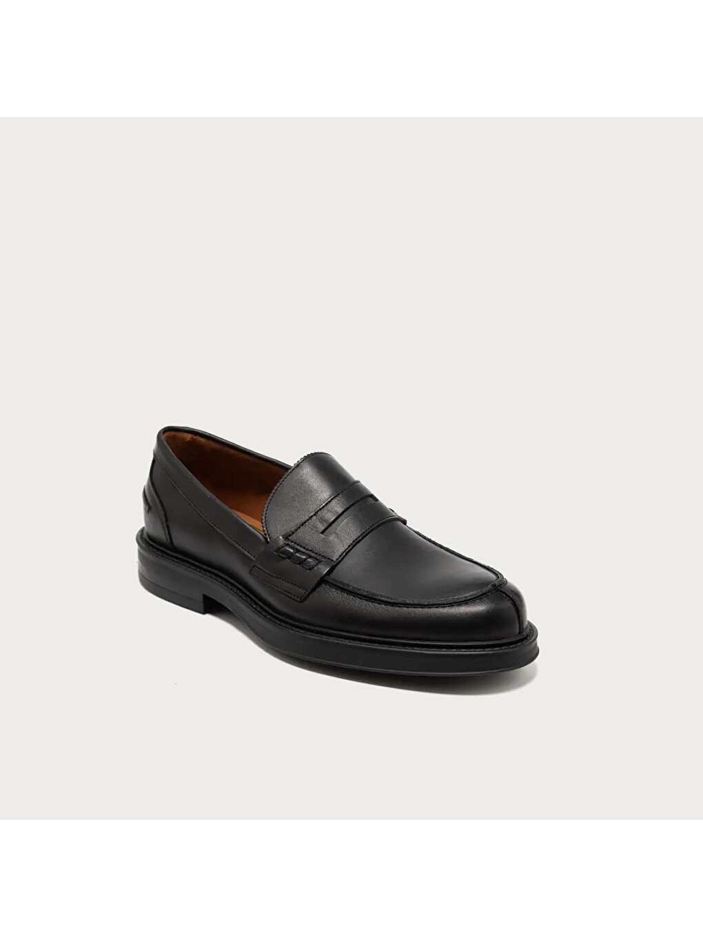 Siyah Erkek Klasik Ayakkabı 73L8 PONCHO Nero-1