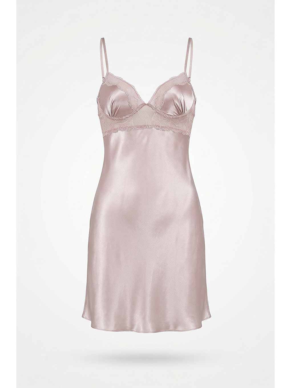 Pembe Saten 6 LI Set Kaplı PUDRA-1