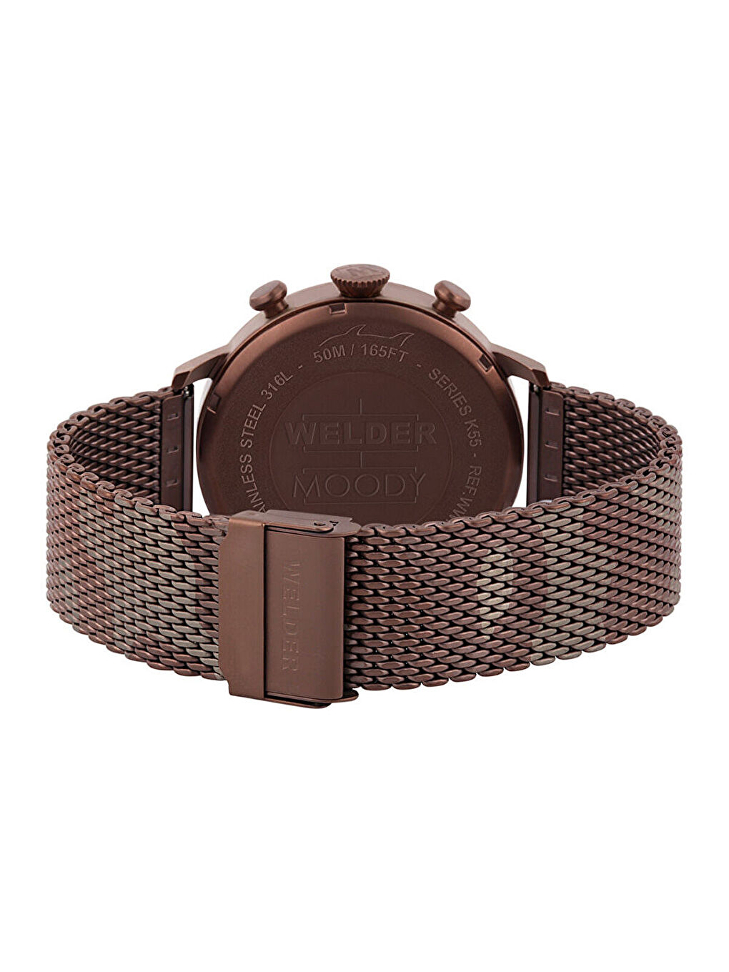 Kahverengi WWRC1033 47 mm Erkek Kol Saati-1