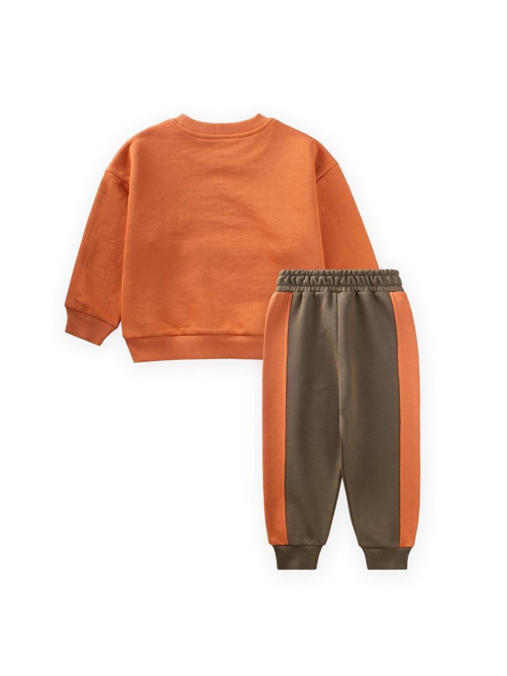 Sweatshirt Takım 1-6 Yaş Turuncu-1