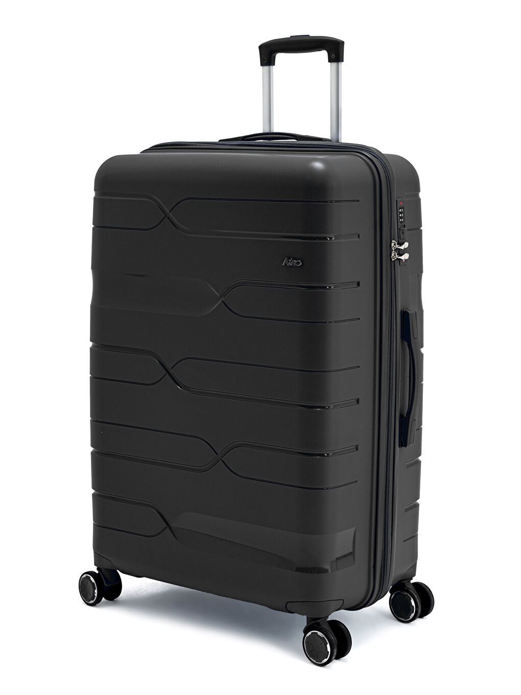 Siyah İthal Pp ClassicGo Büyük Boy Valiz-1