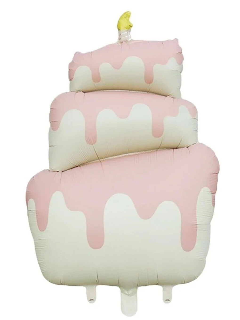 Beyaz  Pasta Model Folyo Parti Balonu