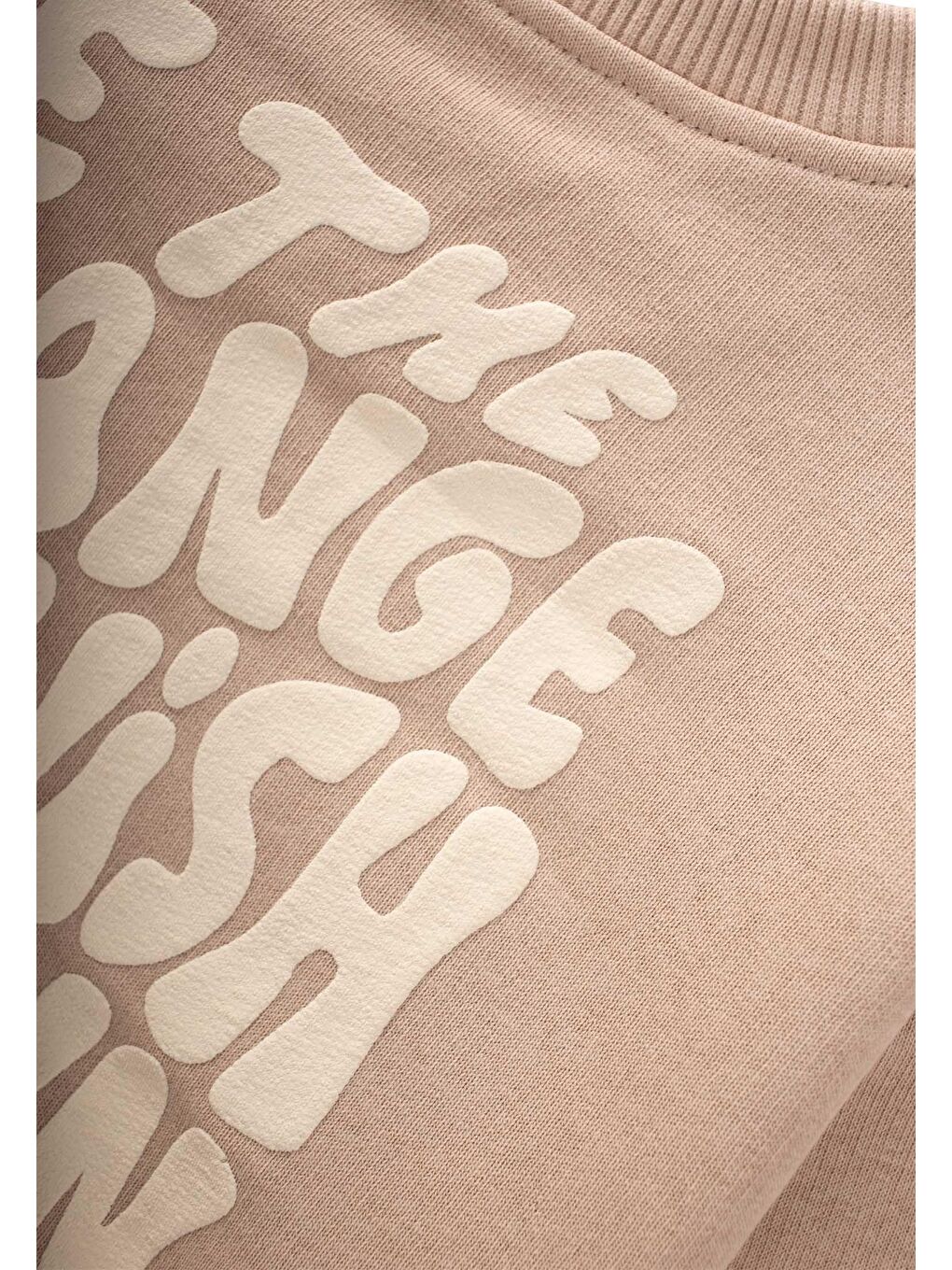 Sweatshirt Takım 1-8 Yaş Bej-2