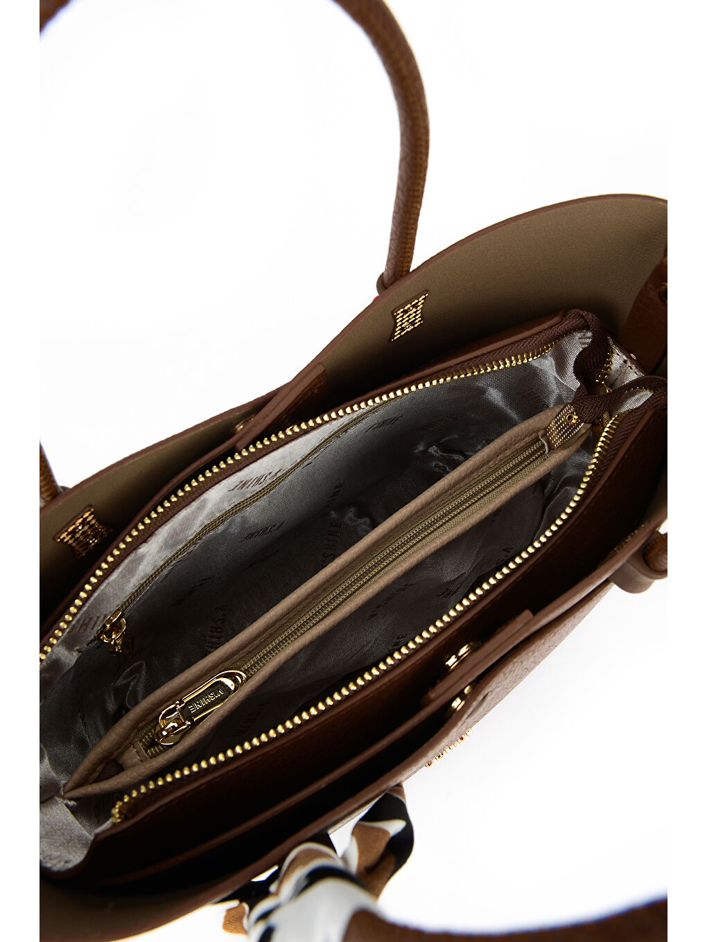 Kahverengi Kadın Omuz ve El Çantası 153979Z3114 Caramel-3