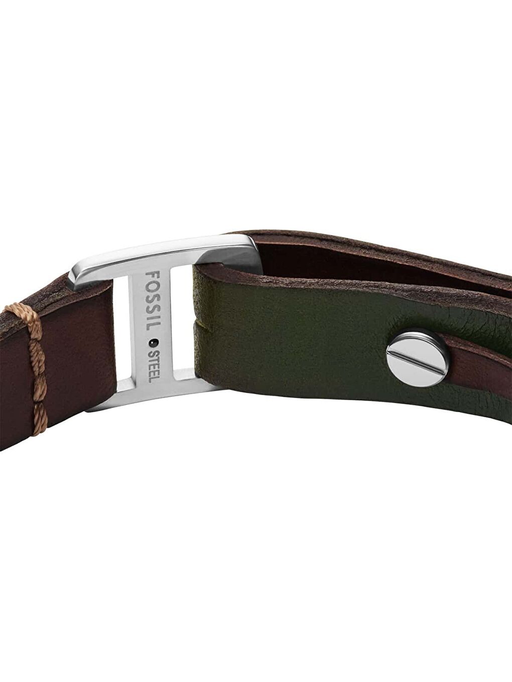 Kahverengi JF04963-040 Erkek Bileklik-1