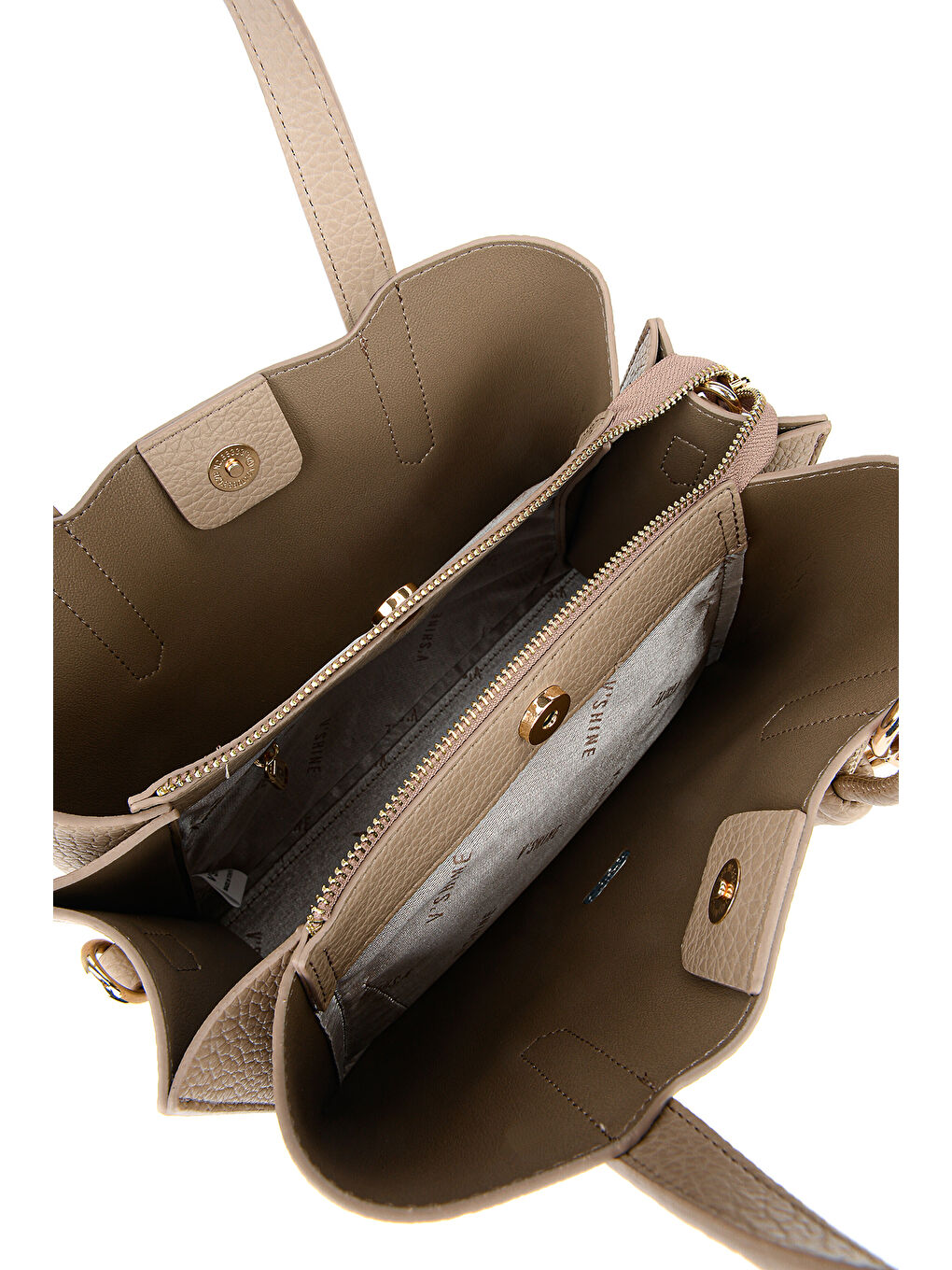 Bej Kadın Omuz ve El Çantası 153979Z3110 Kum-3