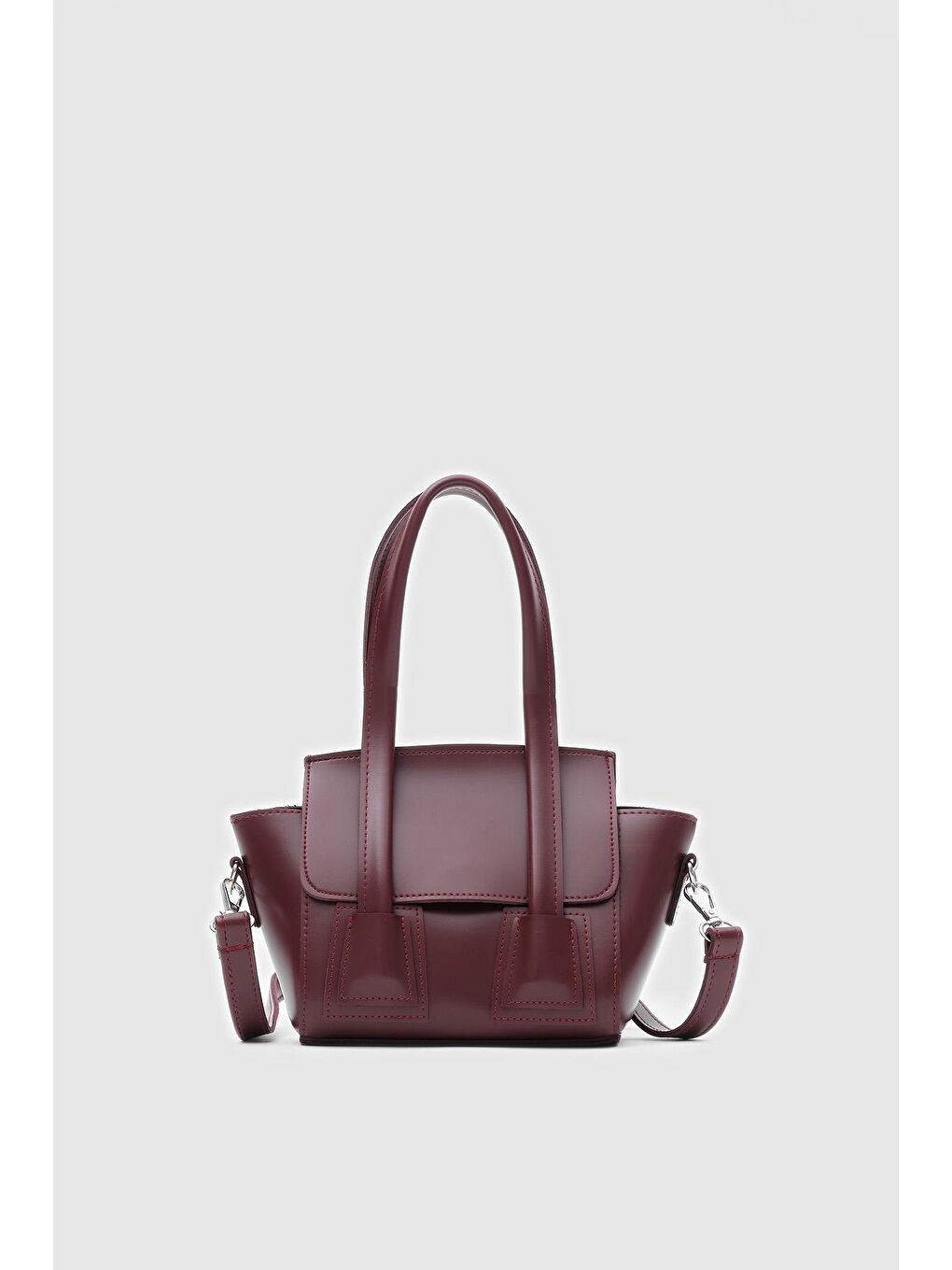 Mofy El Ve Çapraz Çanta Bordo-1