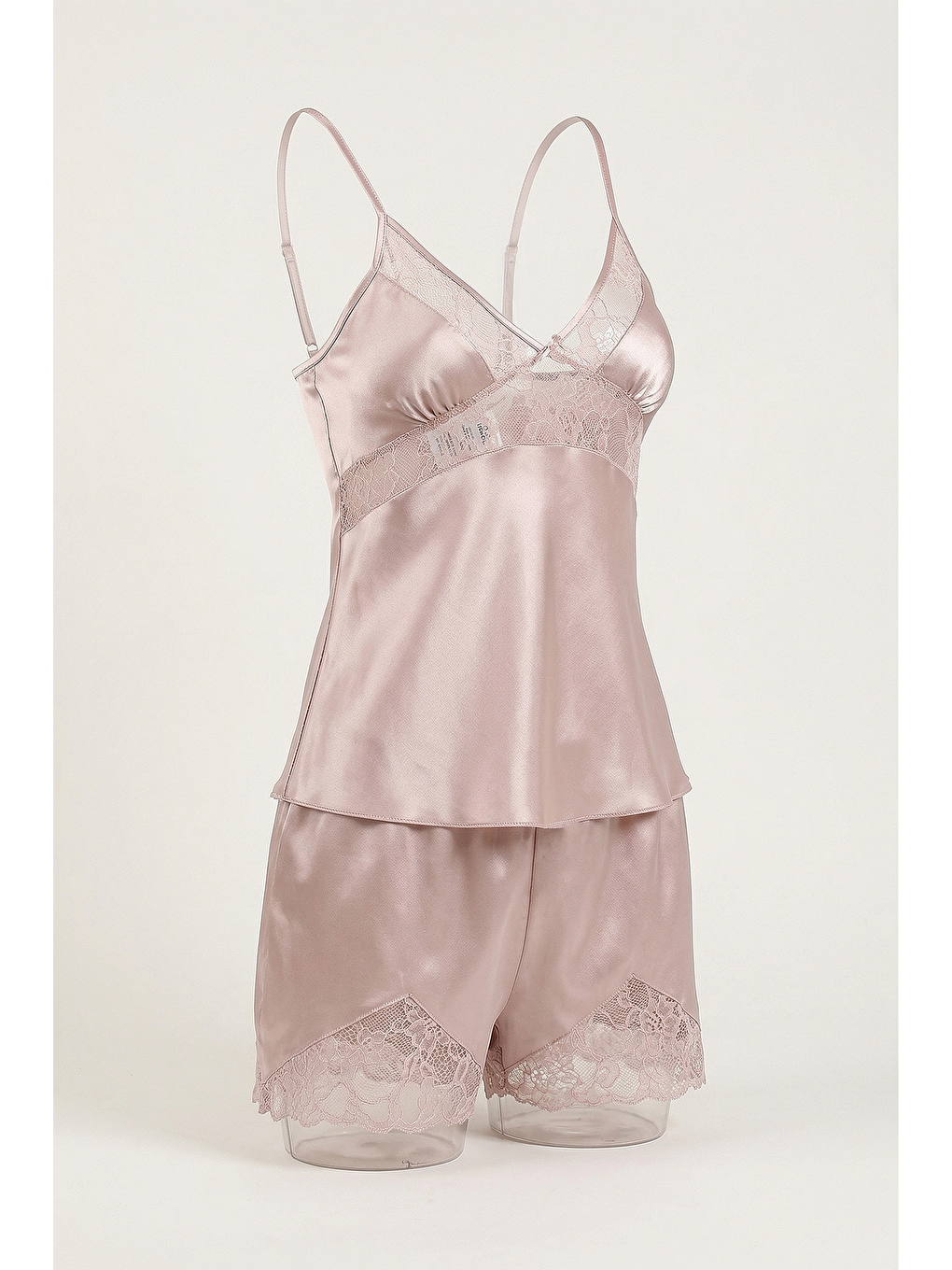 Pembe Saten 6 LI Set Kaplı PUDRA-3