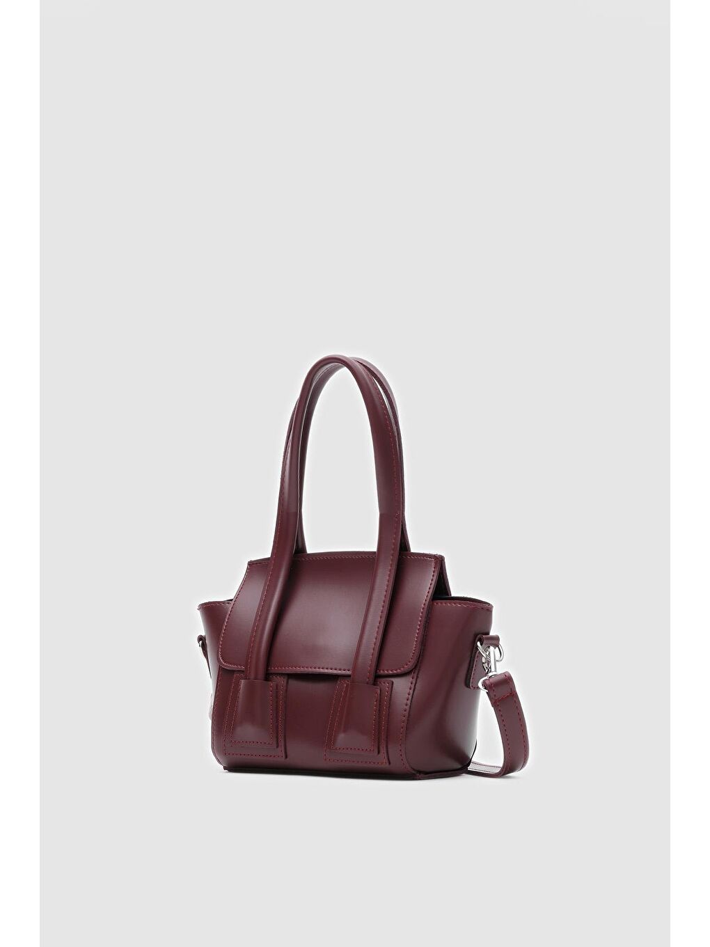 Mofy El Ve Çapraz Çanta Bordo-2