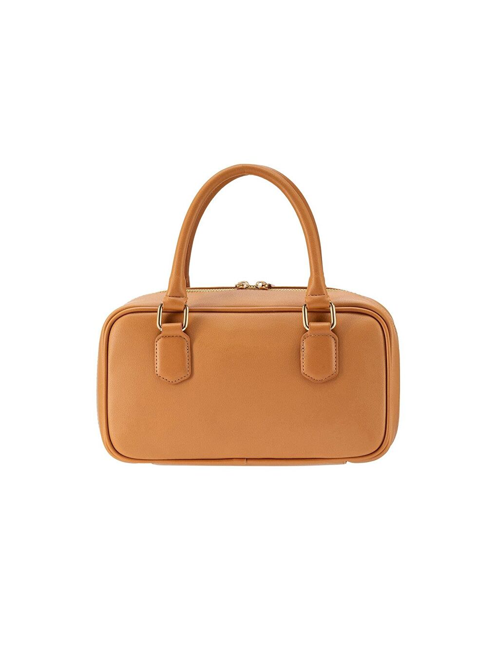 Kahverengi Lina Omuz Çantası Camel-1